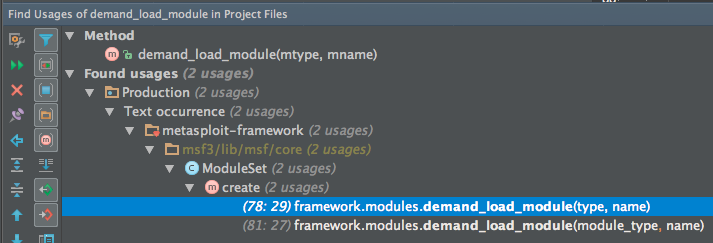 `Msf::ModuleManager::Loading#demand_load_module` Find Usage