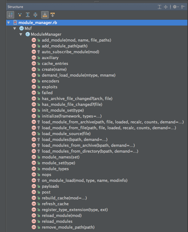 `Msf::ModuleManager` structure